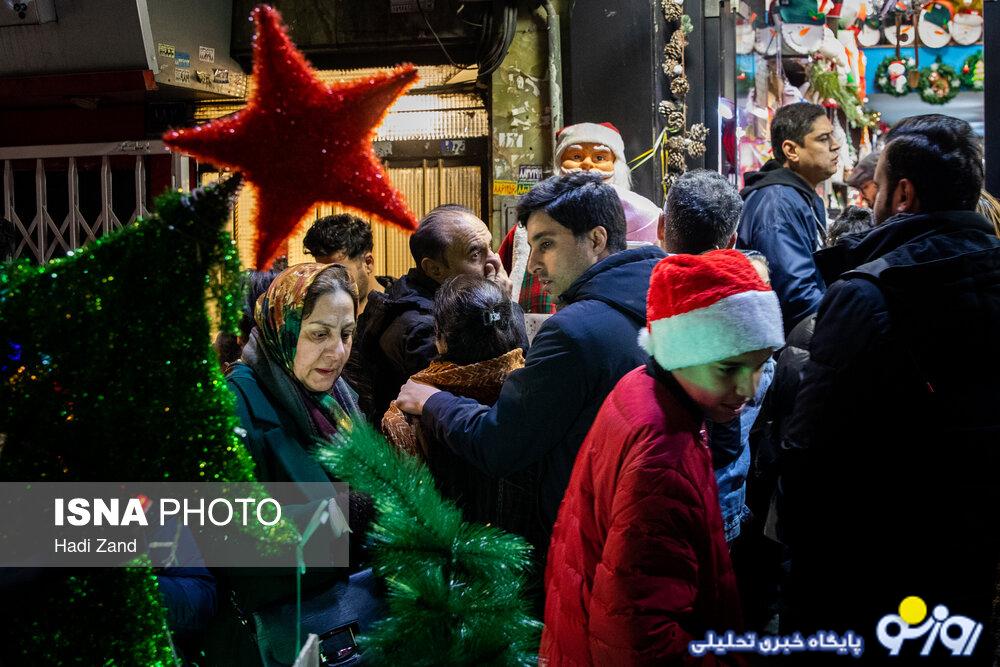 حال و هوای کریسمس در تهران/عکس